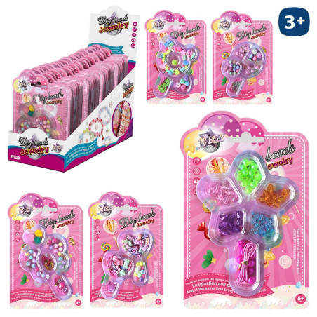 Perles pour faire des bracelets et colliers personnalisés pour filles