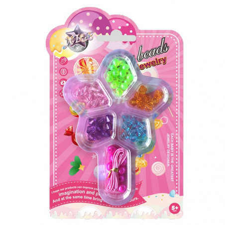 Perles pour faire des bracelets et colliers personnalisés pour filles