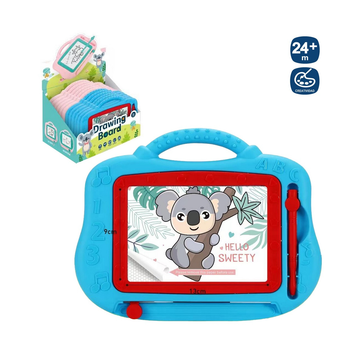 Tableau magnétique rétractable pour enfants à offrir