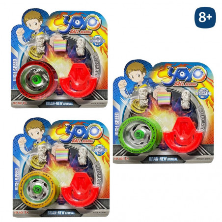 Yo-yo en métal avec accessoires