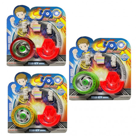 Yo-yo en métal avec accessoires