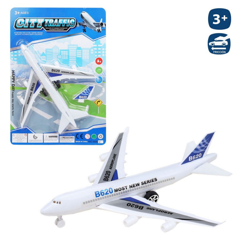 Avion de passagers en jouet