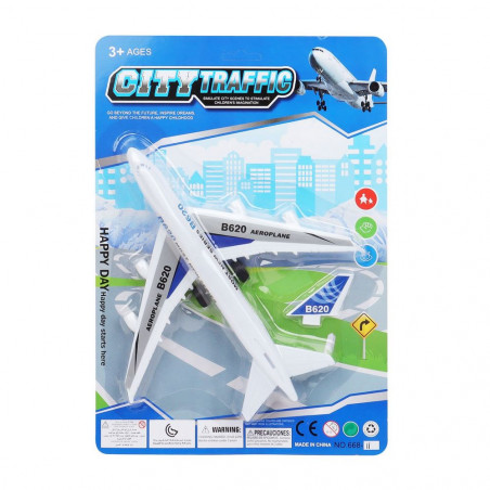 Avion de passagers en jouet