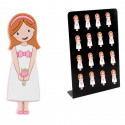 Aimant communion fille pour souvenirs