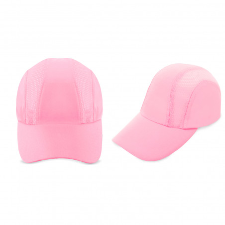 Casquette en microfibre colorée pour les détails