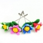 Épingles fleurs fimo mariage