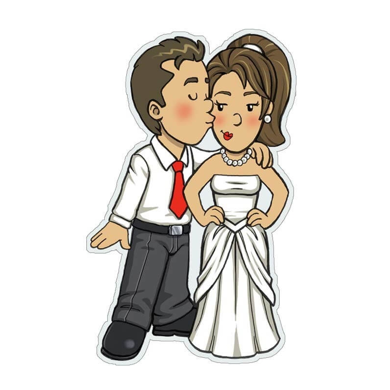 Autocollants de mariage