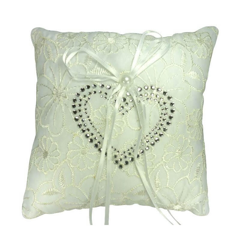 Coussins brodés pour mariage