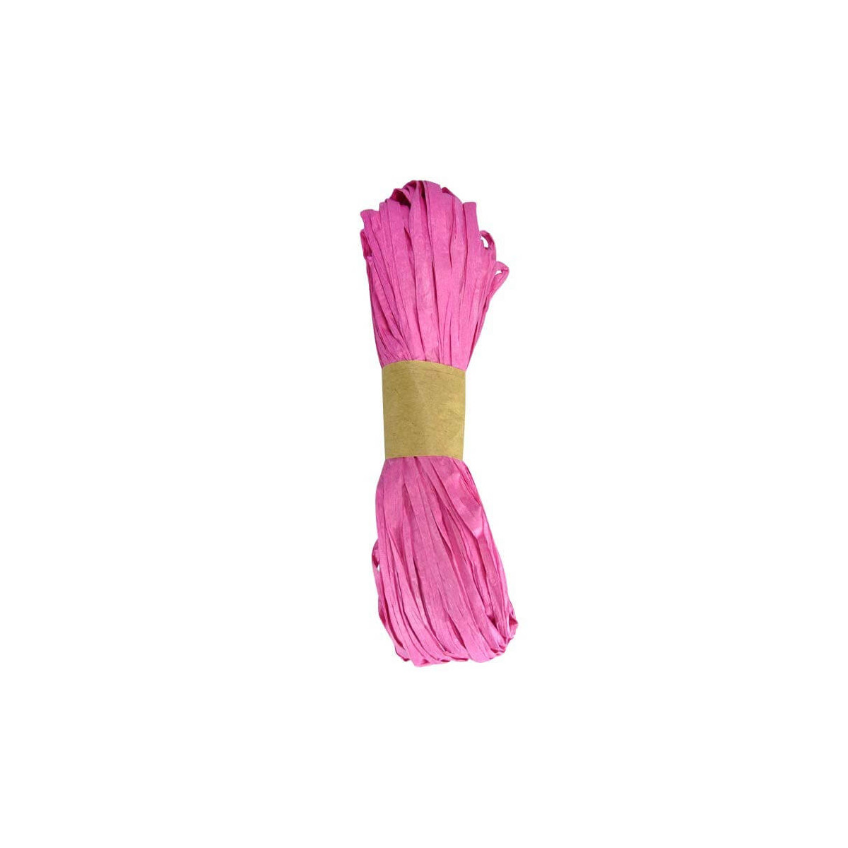 Ruban raphia fuchsia pour cadeaux