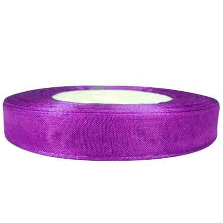 Ruban organza violet