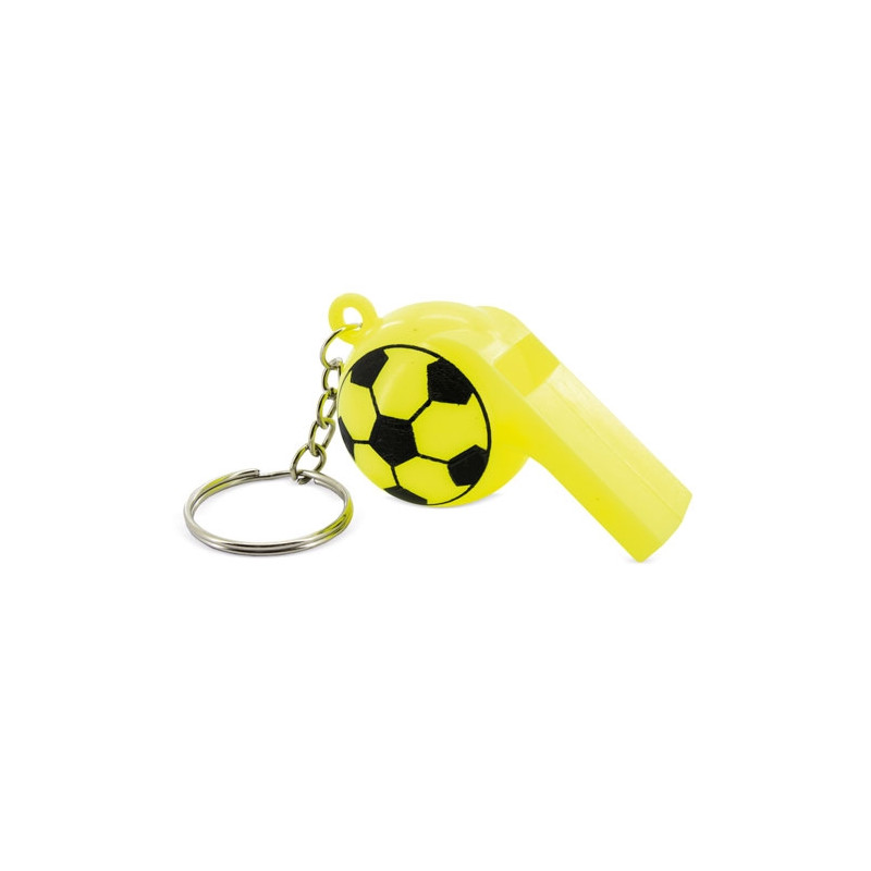 Porte-clés Sifflet En Laiton Massif – Ultra Pratique Pour Foot, Sécurité, Vélo Ou Trousseau