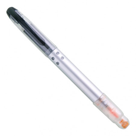 Stylo gel et marqueur orange pour étudier et offrir en cadeau