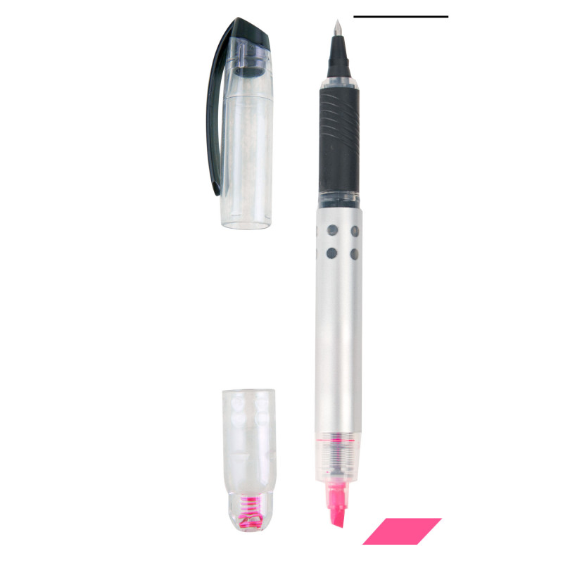 Marqueur fuchsia et marqueur gel fuchsia