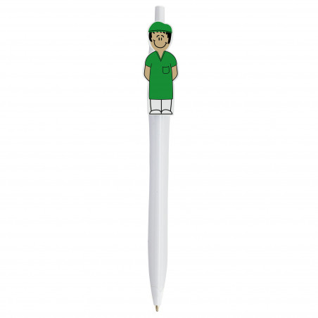 Stylo avec figurine d'infirmière à offrir