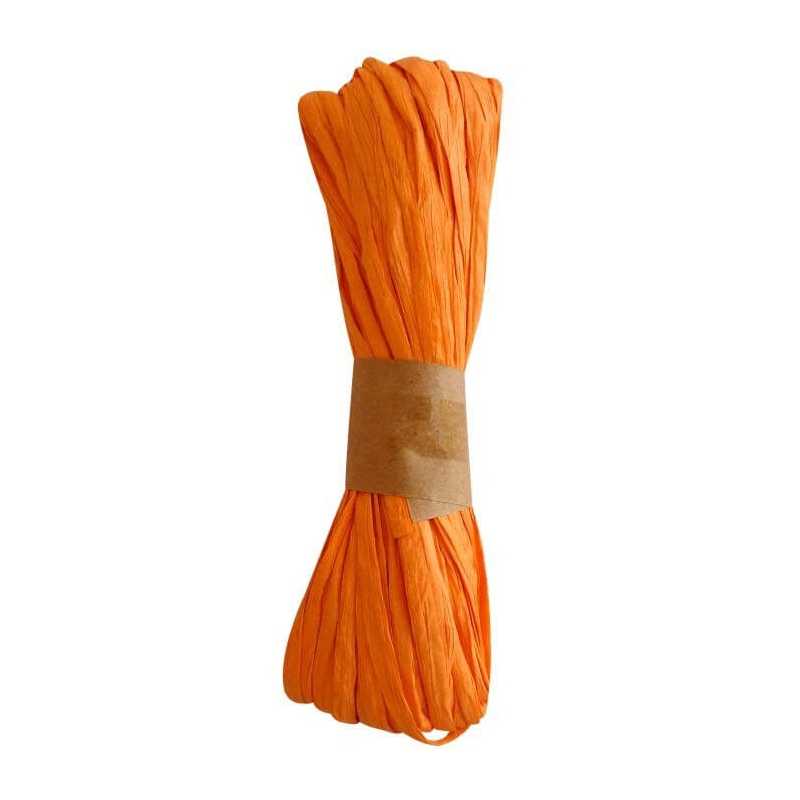 Raphia Pas Cher Orange Decoration Cadeau Raphia Pas Cher Orange Decoration Cadeau