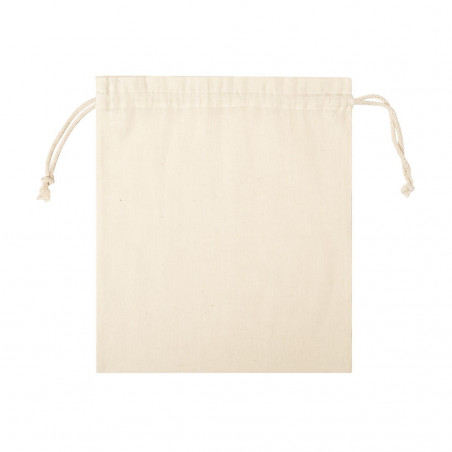 Puzzle dans un sac en coton avec étiquette personnalisée pour plus de détails