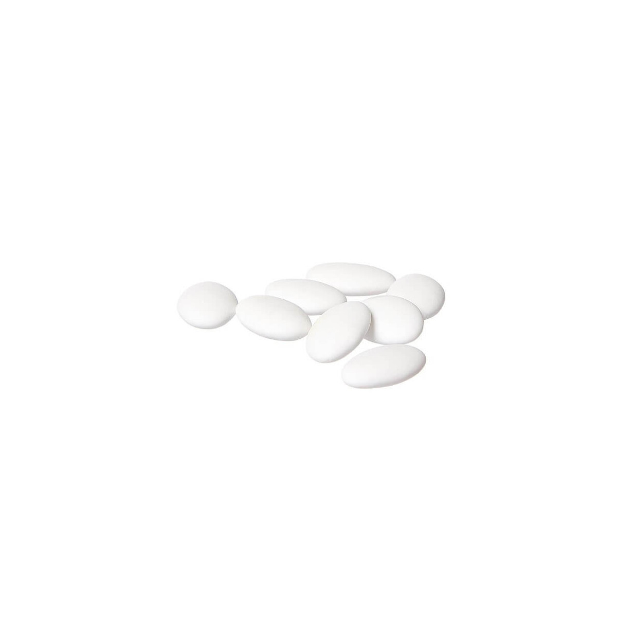 Dragées au chocolat blanc