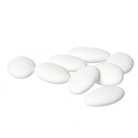 Dragées au chocolat blanc