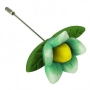 Épingle fleur en Fimo
