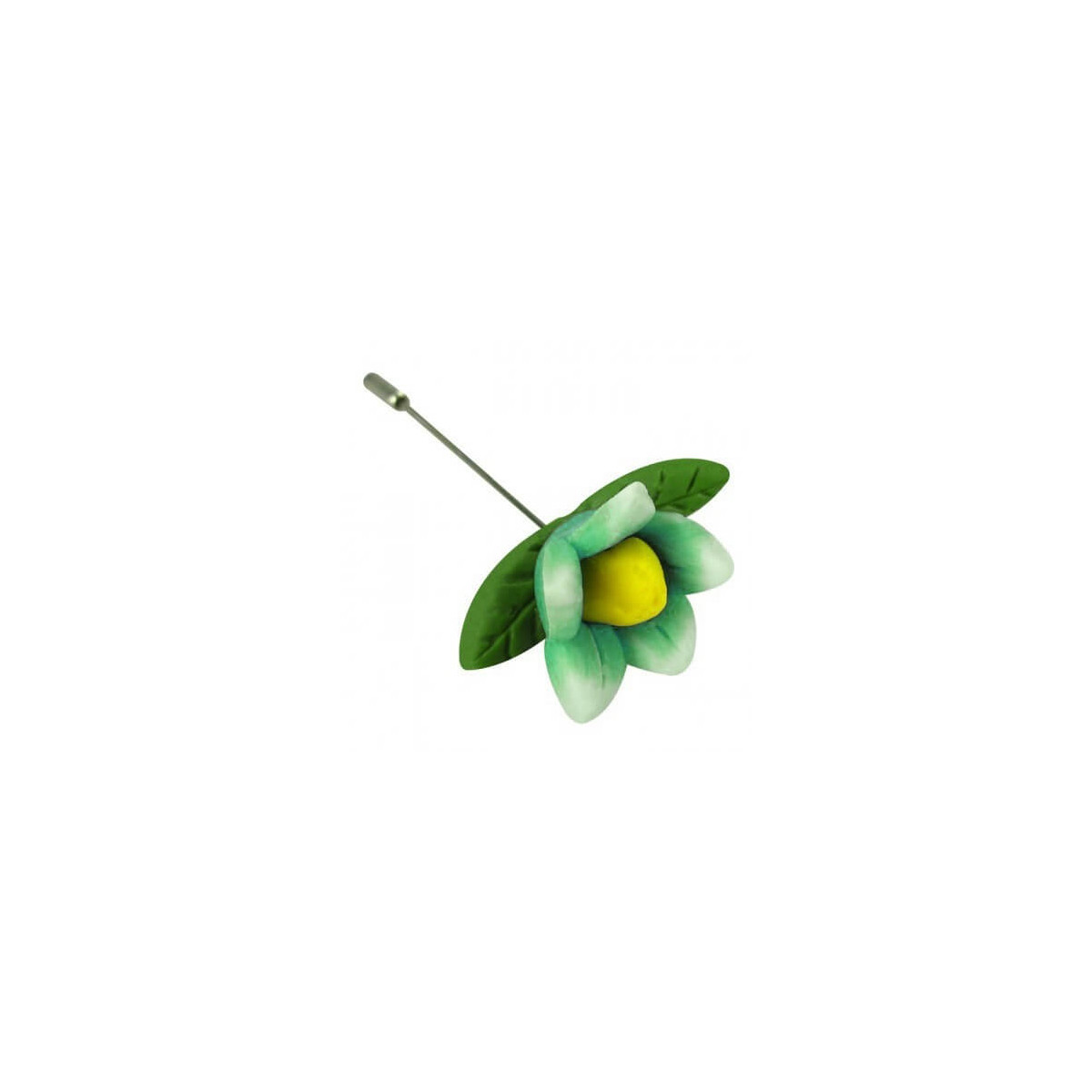 Épingle fleur en Fimo