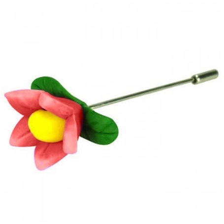 Épingles fimo fleurs