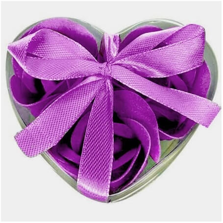Fleurs de savon à offrir en cadeau