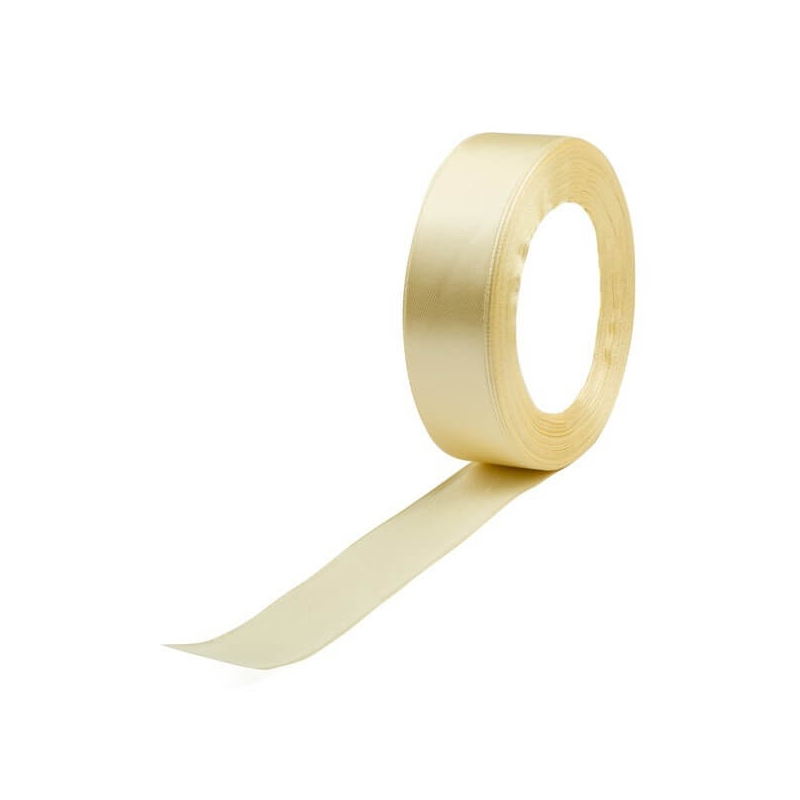 Rubans de couleur beige pour décorer