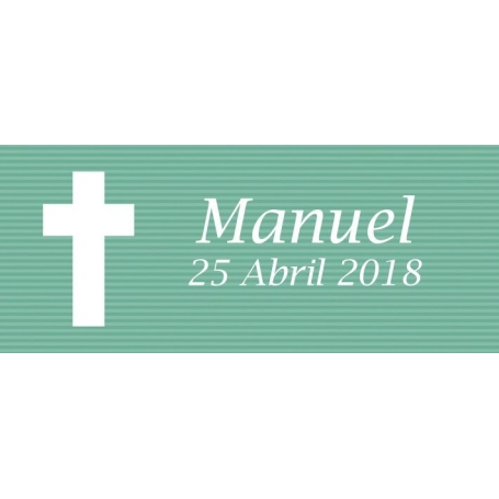 Autocollant de couleur verte