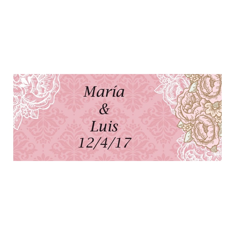 Etiquettes autocollantes pour cadeaux de mariage