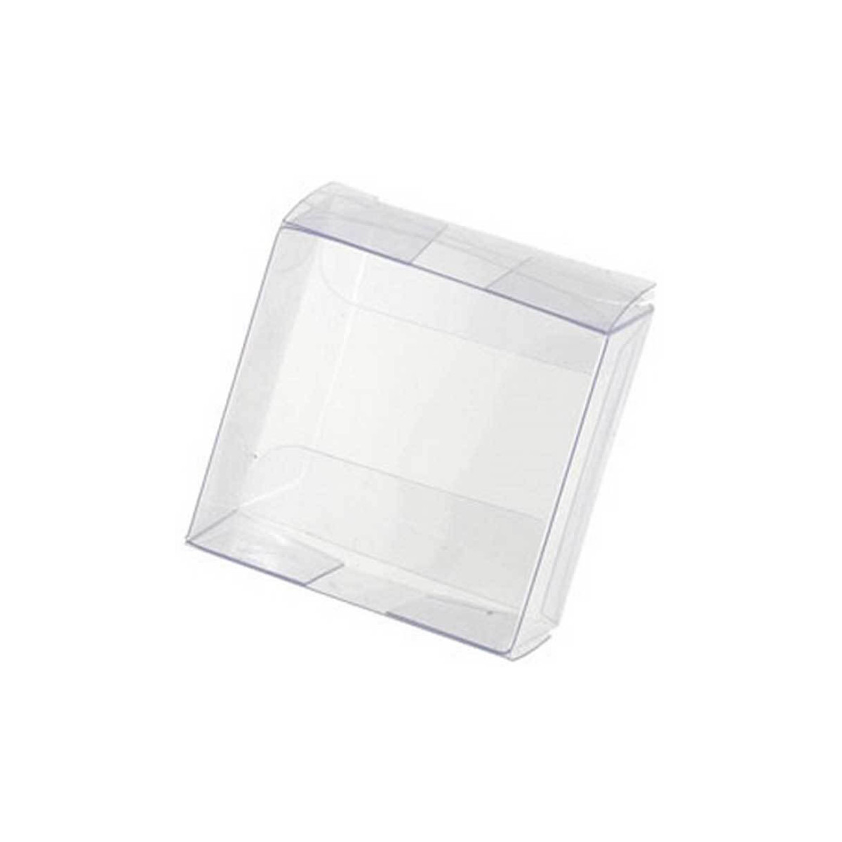 Boîte en acétate transparent