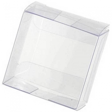 Boîte en acétate transparent