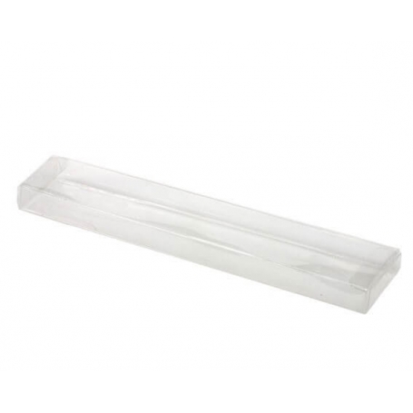 Tube en acétate transparent
