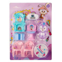 Figurine de mascotte avec accessoires de mobilier Pretty Girl