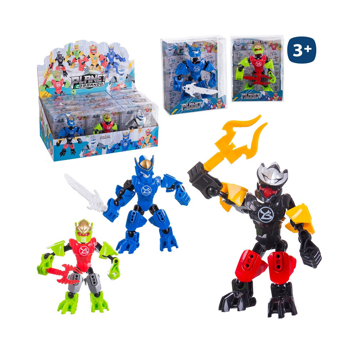 Robot articulé Tighter avec accessoire Planet Commande
