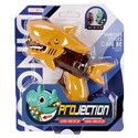 Projecteur d'images et de musique en forme de pistolet requin