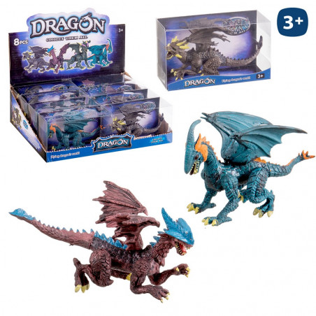 Figurine de dragon en vinyle pour jouer