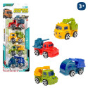 Camions militaires jouets set de 4