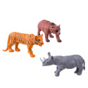 Figurine d'animal avec cage de sauvetage pour garçons et filles