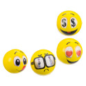 Ballon en mousse design émoticône 10 cm. pour enfants et filles