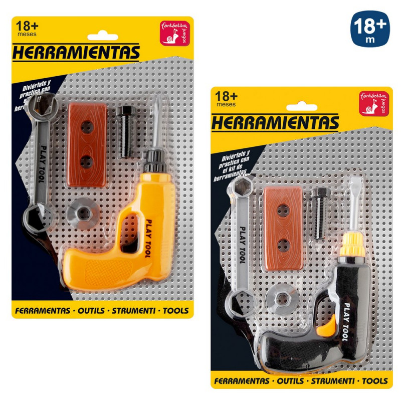 Outils de jeu 6 pièces bricolage réalistes