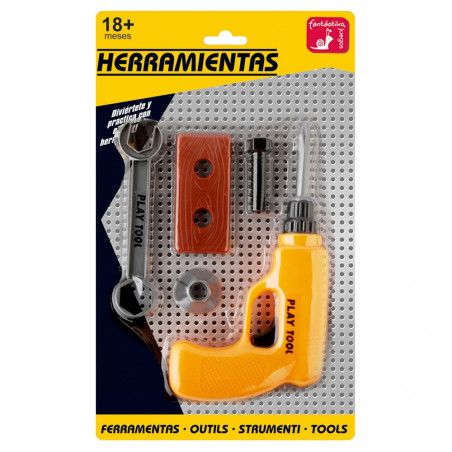 Outils de jeu 6 pièces bricolage réalistes