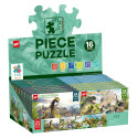 Puzzle de 24 pièces de dinosaures réalistes pour enfants à offrir