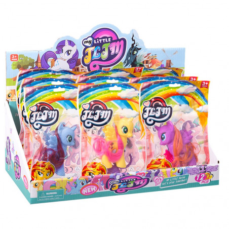 Poney licorne avec ailes à jouer et à offrir