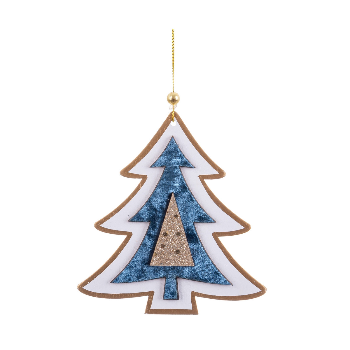 Pendentif pour décorer l'arbre de Noël en forme de sapin