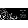 Étiquettes adhésives rectangulaires