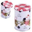 Boîte de Noël en forme de cylindre