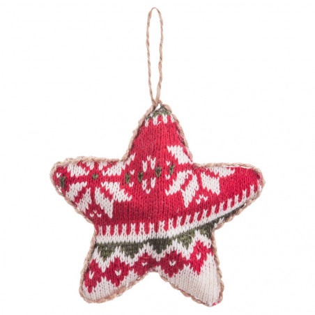 Pendentif en forme d'étoile pour Noël