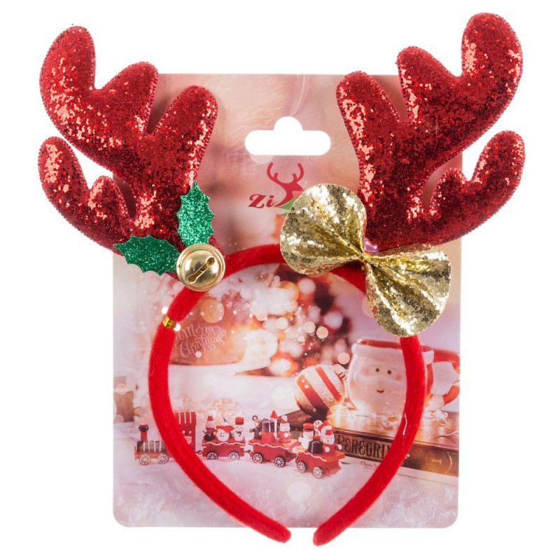 Diadème de renne de Noël