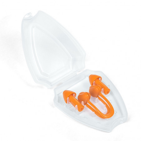 Pince pour le nez et bouchons de natation