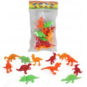 Mini dinosaures jouets en pack de 12 unités